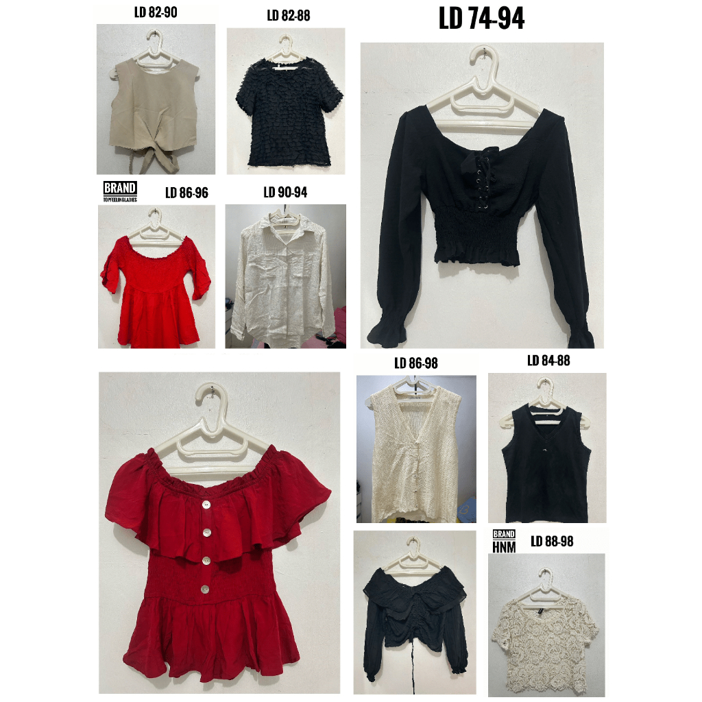 Preloved Dress Overall OL Jumpsuit Kimono Oversize Smoke Brukat Blezer Prada Linen Katun Poplin Poly