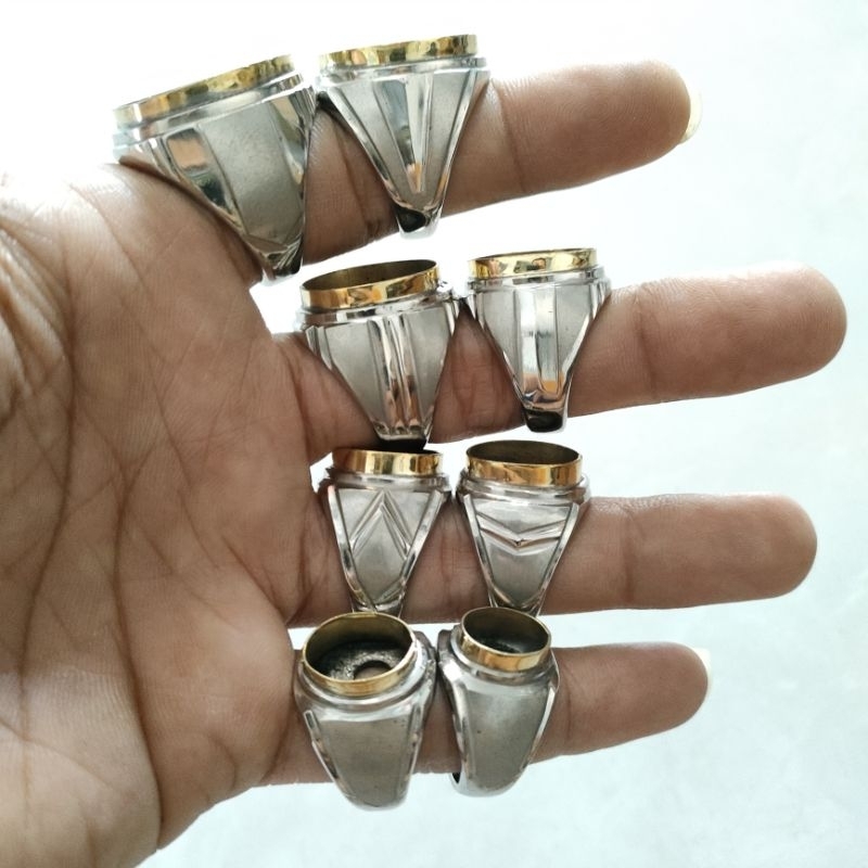 CINCIN MONEL DOF/EMBAN CINCIN MONEL STAINLESS