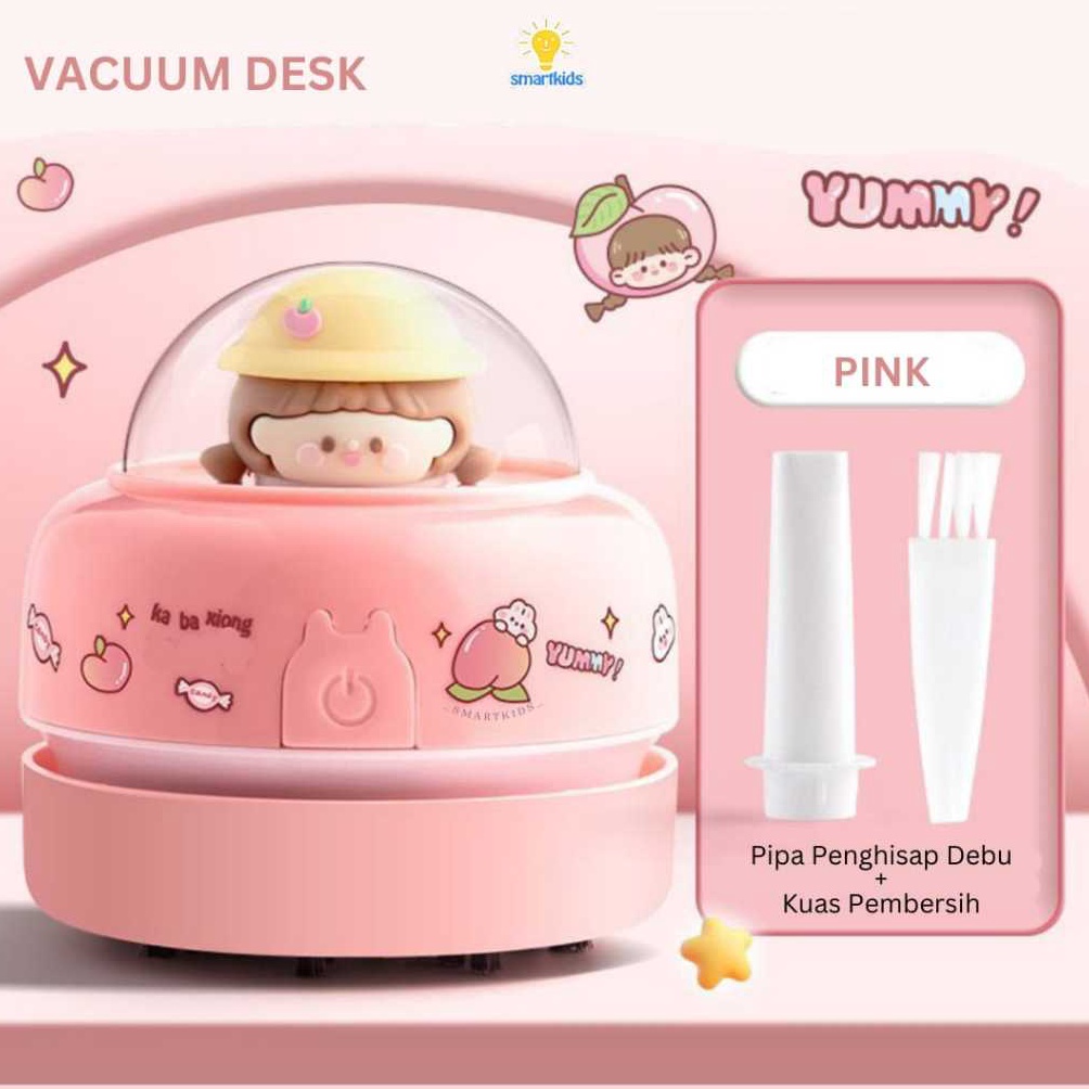 

ART A1V5 Stationary Vacuum Cleaner Elektrik Otomatis Pembersih Debu Penghapus Rautan Pensil Mini Desk Vacuum Set Stationery Alat Tulis Electric Perlengkapan Belajar Sekolah Edukasi Gift Hadiah Hampers