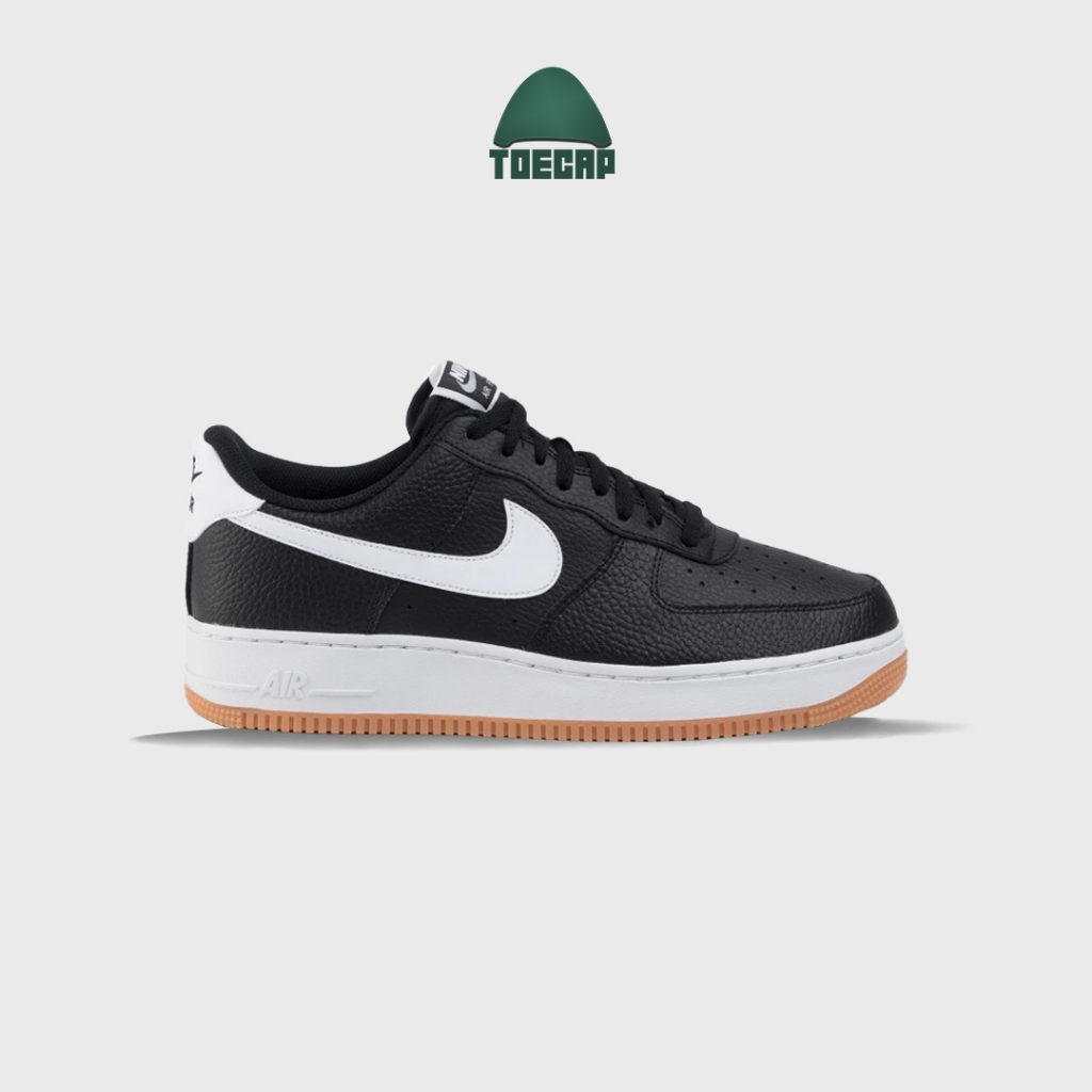 Sepatu Air Force 1 07 Black White Wolf Grey