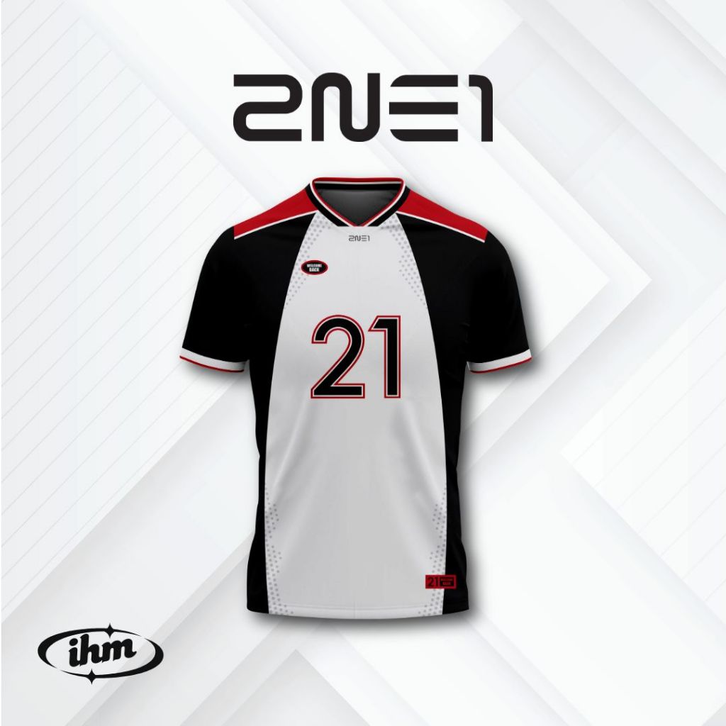 Jersey Oversize KPOP 2NE1 Concert Welcome Back In Seoul 2024Jersey Full Printing Sublime /Dryfit Pre