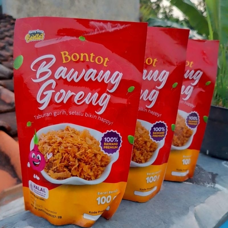 

Bawang goreng premium bontot Tanpa tepung kualitas ekspor