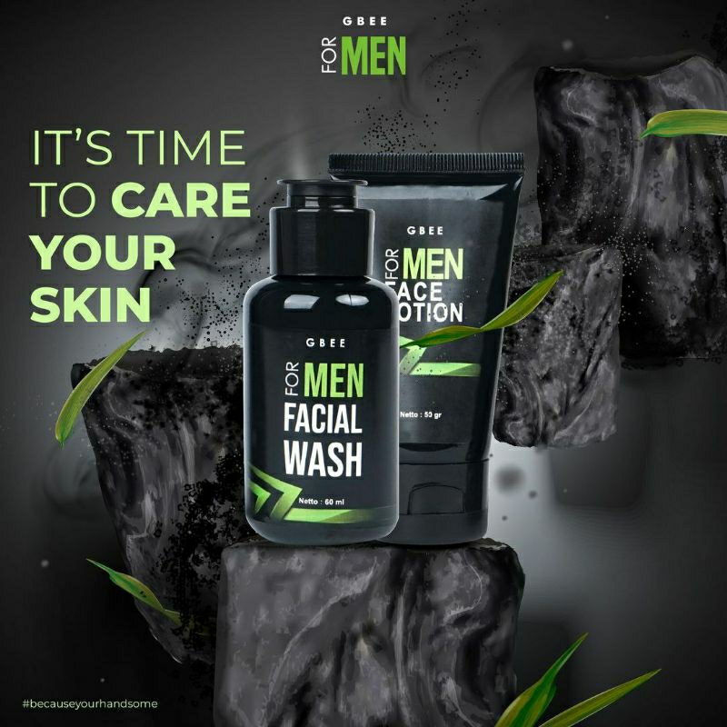 Gbee Glow Beauty For Men/ Paket Gbee For Men/GBEE GLOW BEAUTY