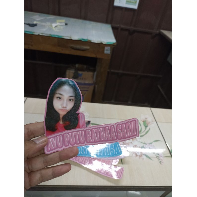 

Stiker Sticker Nama Photo Estetik Bisa Satuan Murah Satu Hari Jadi