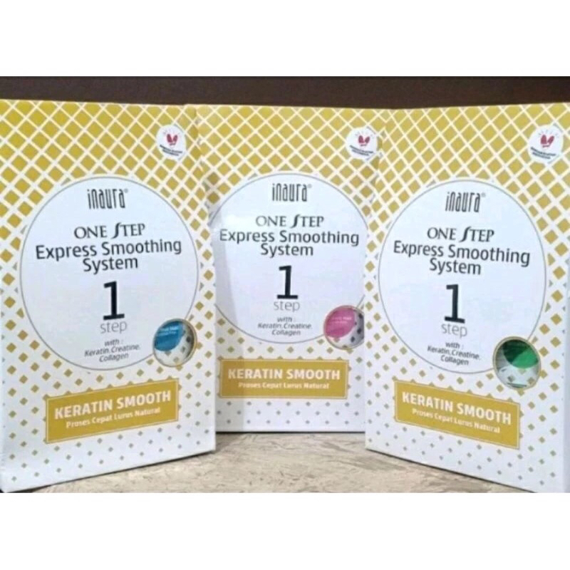 INAURA One Step Express Smoothing System Obat Pelurus Rambut