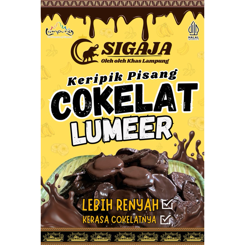 

Keripik Pisang Cokelat Lumer