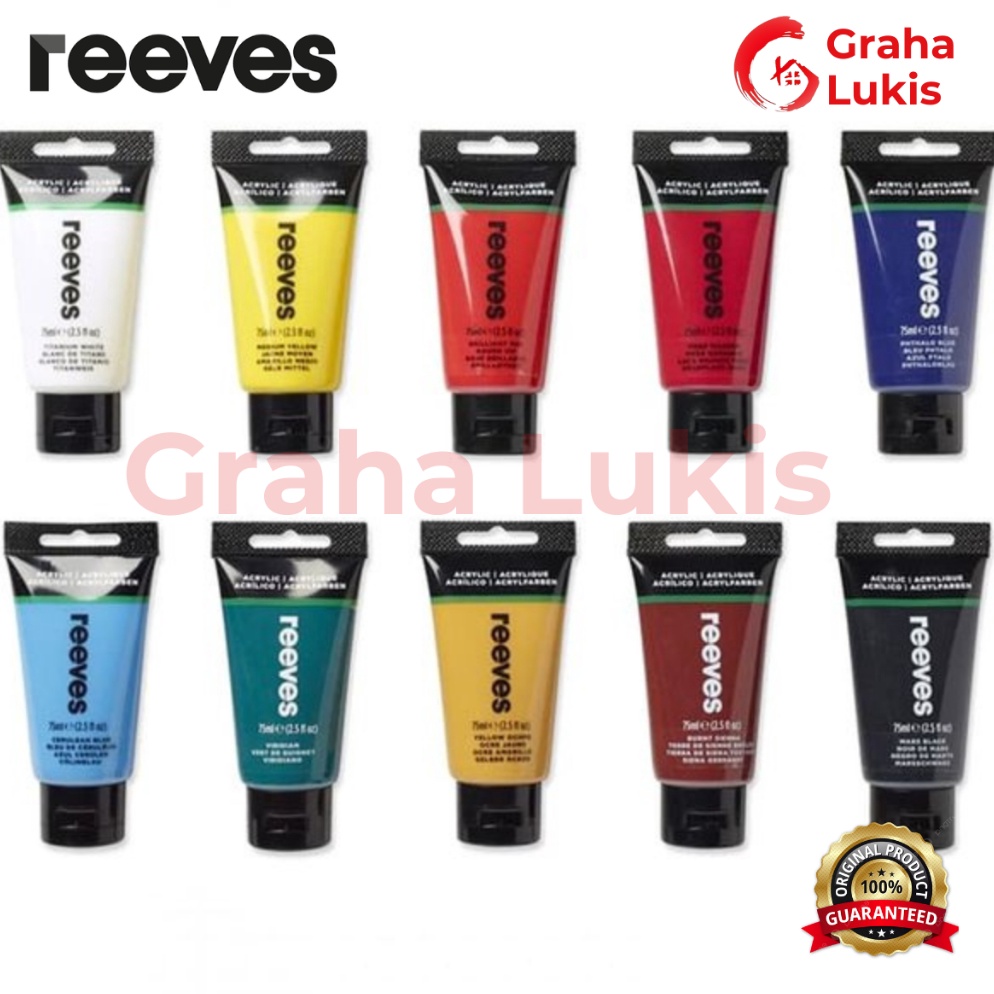 

ART X5V9 Reeves Acrylic Colour Fine Artist 75ml