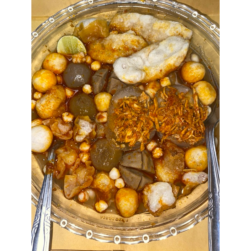 

Bakso aci Jumbo full ayam suwir mercon. Paket lengkap Paket kenyang, Frozen