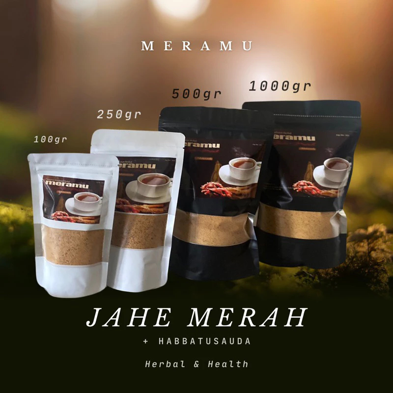 

Jahe Merah Bubuk Jahe Bubuk Instan Meramu 100gr