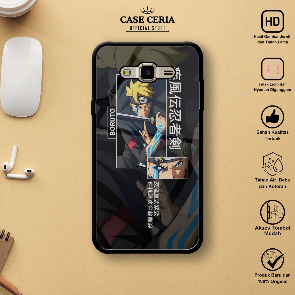 Case SAMSUNG J2 PRIME - Casing SAMSUNG J2 PRIME Motif Anime NARUT0 02 - Silikon Case – Hardcase HP