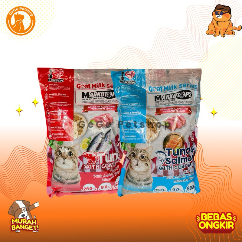 Markotop Adult - Tuna Tuna Salmon - Repack 800Gr