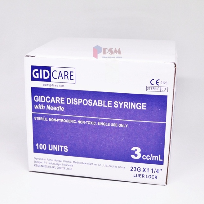 Paket Khusus GIDCARE Spet 3cc