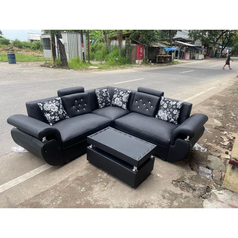 Sofa L untuk ruang minimalis / Sofa L ruang tamu