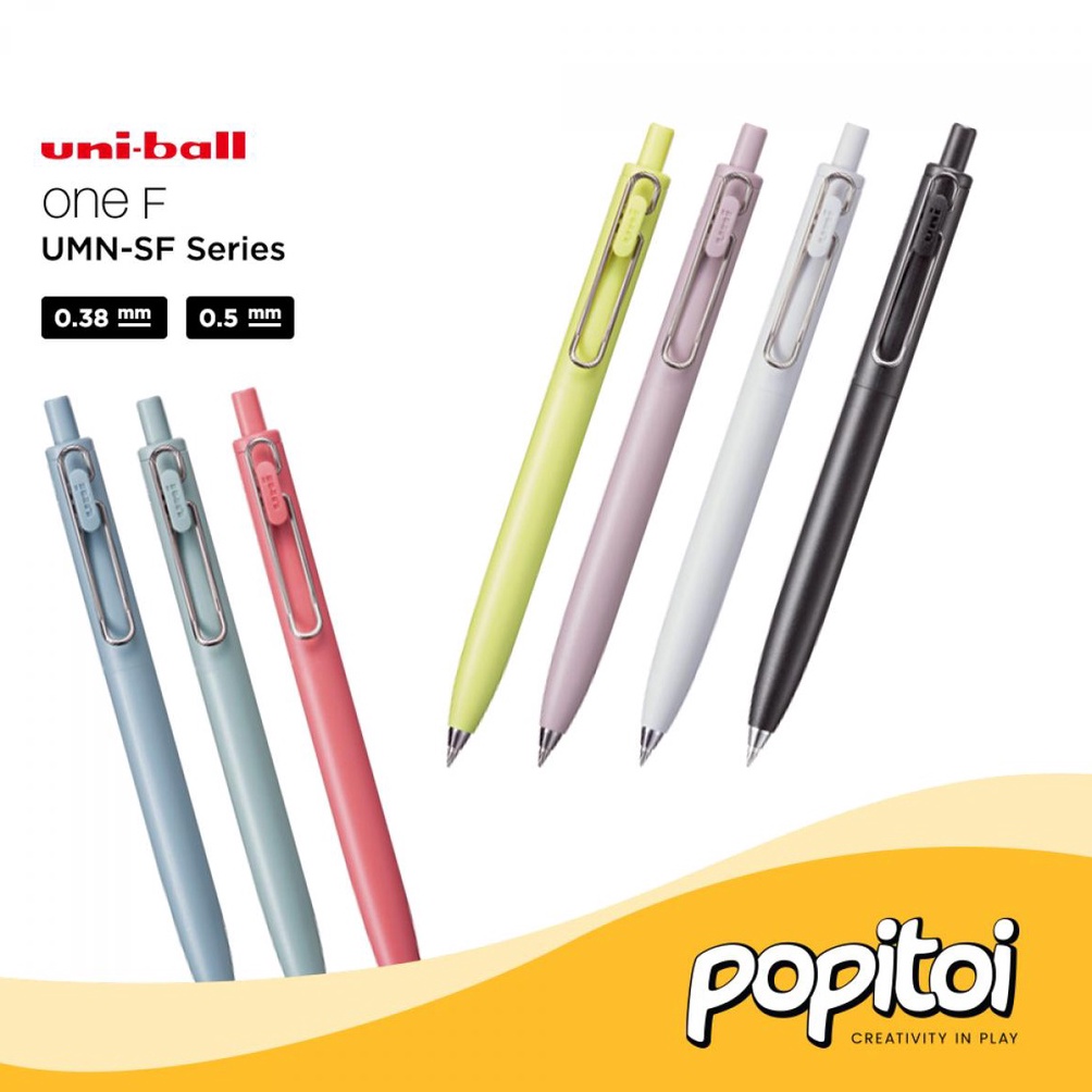 

ART S9E5 Uniball One F Feel UMNSF Series 38 5 mm Gel Pen Ballpoint Pen Uni Ball