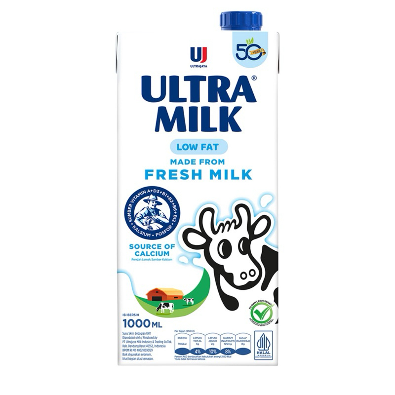 

ULTRA MILK LOW FAT 1 LITER