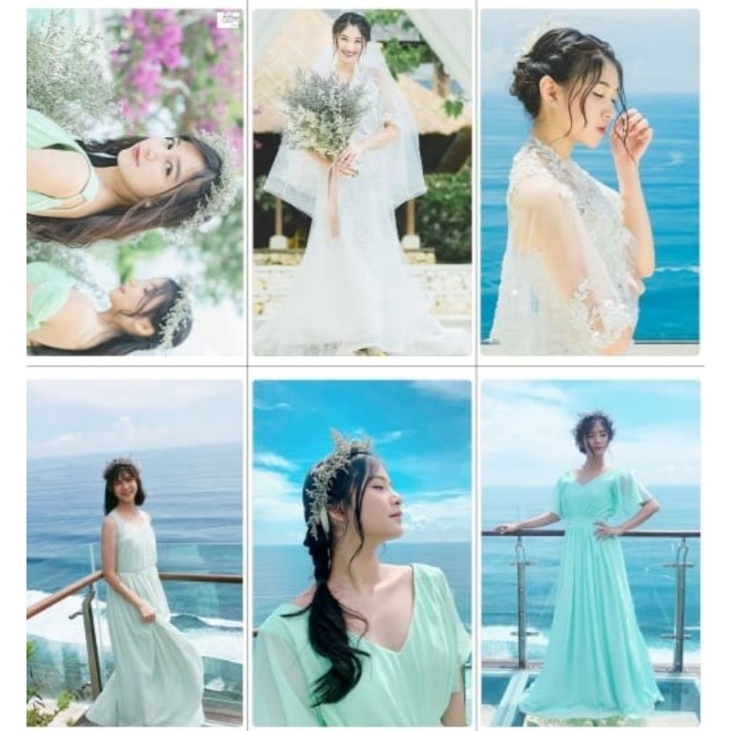 Jkt48 x RAPSODI Set JKT48 X RAPSODI PC Photocard Isi [25 Pcs] Unofficial Bolak-balik Laminasi Glossy