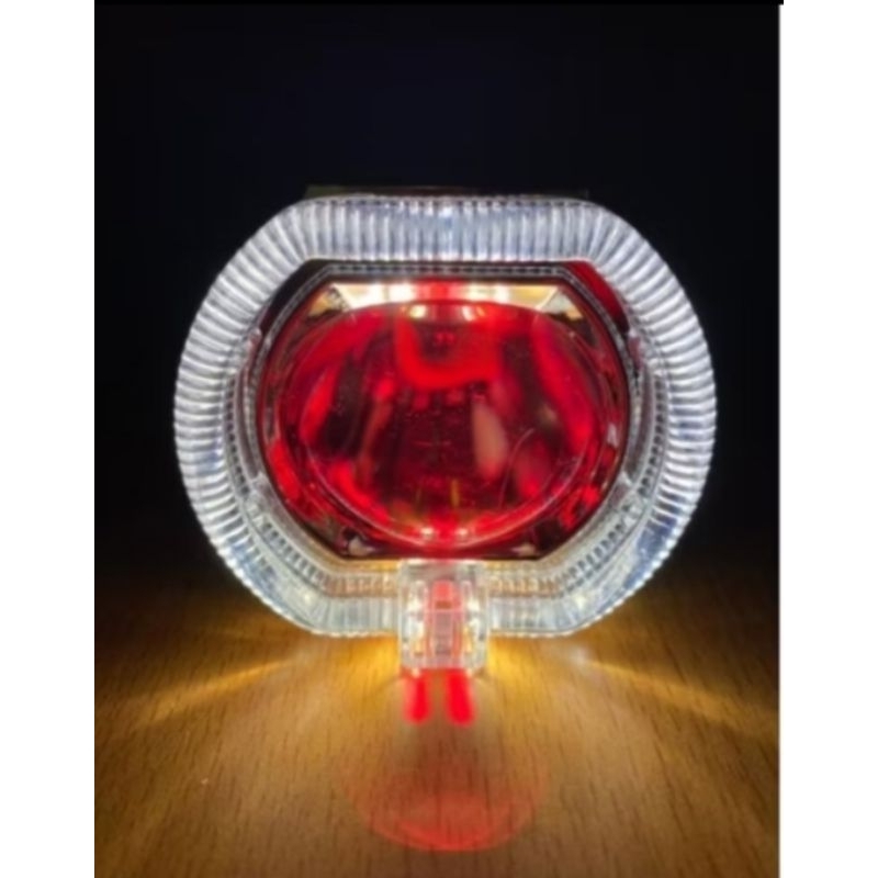 Lampu Projie Biled ala ala kw Projie ala ala Biled 2.5 Inch Devil + Angel Light