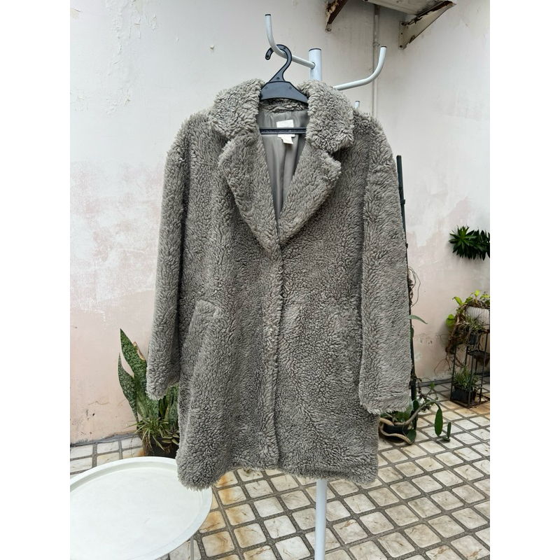 H&M fur coat