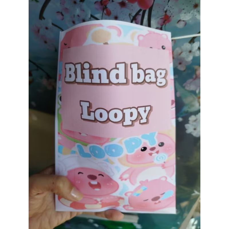 blind bag loopy paper squishy