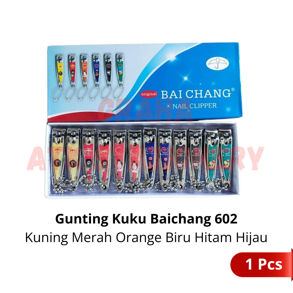 [1 Pcs] Gunting Kuku Kecil Baichang 602 / Pemotong Kuku Kecil Baichang 602