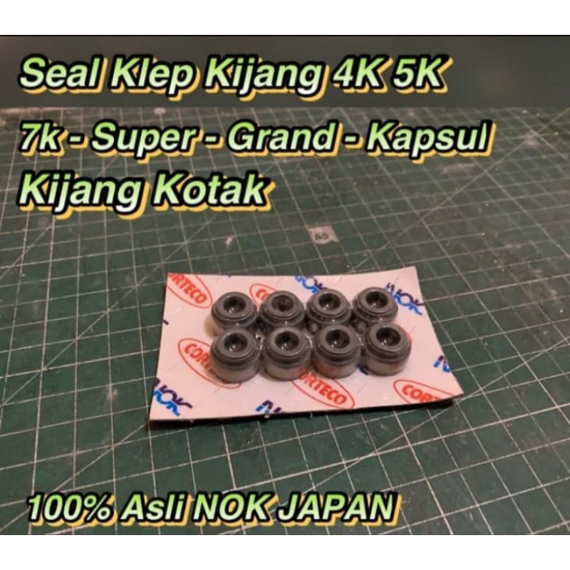 SEAL KLEP KIJANG 4K 5K 7K SUPER ,GRAND ,KAPSUL  NOK ASLI