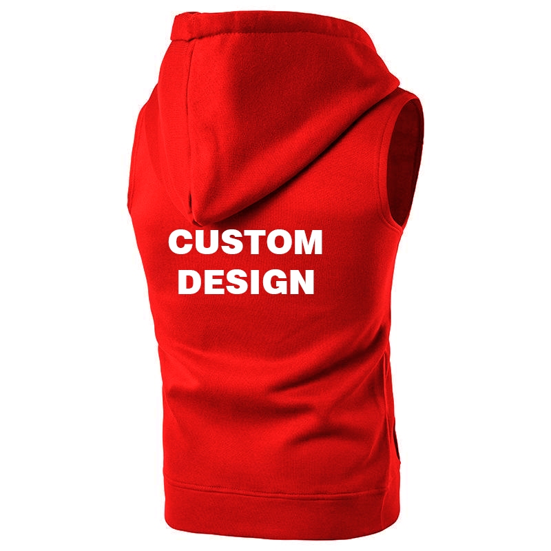 CUSTOM Sweater Rompi Hoodie Zipper jaket plus sablon dtf depan belakang