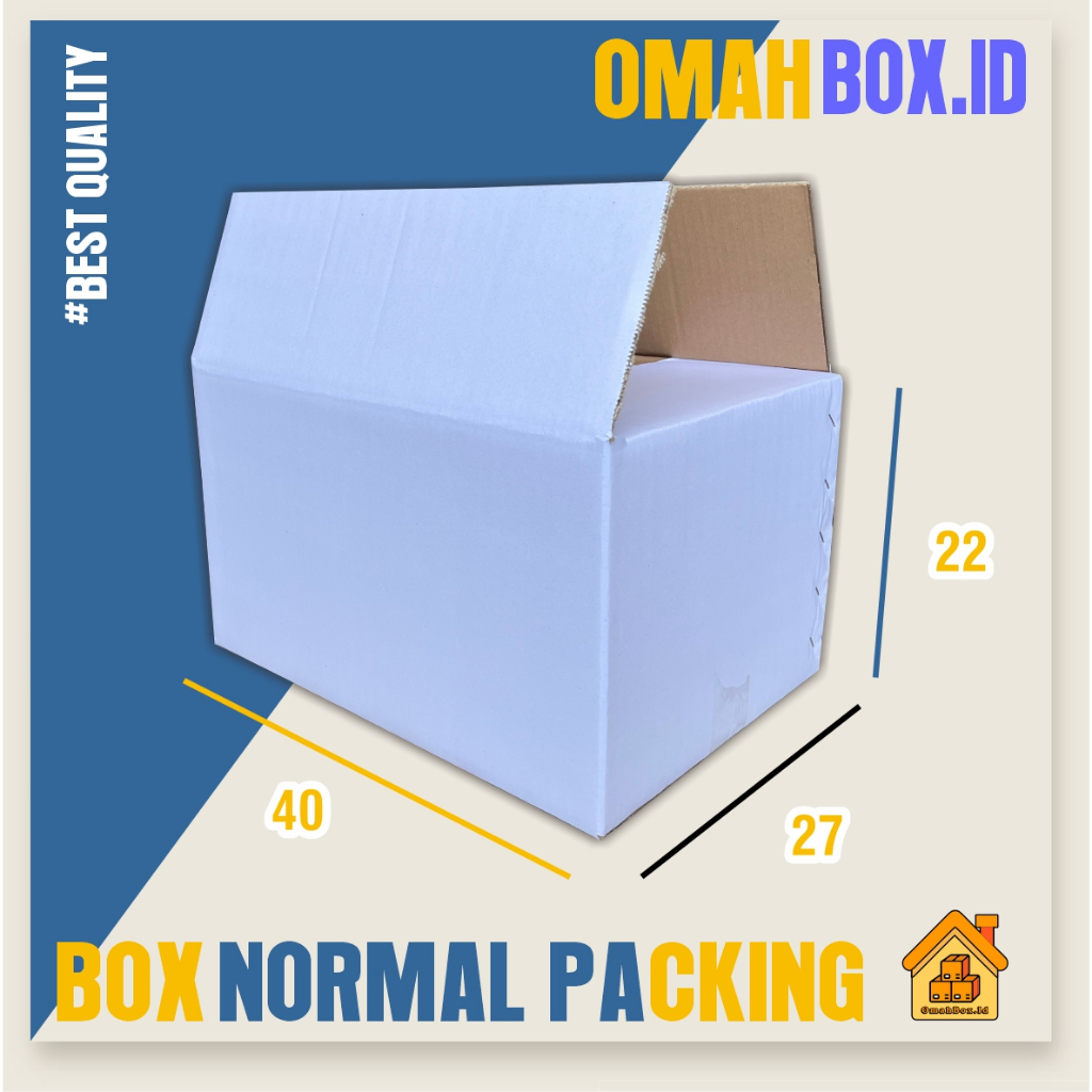 

Box Putih Polos | 40x27x22 cm /double wall tebal/boxbuah/kardusapel/kardusjeruk/boxalpukat/boxmangga/boxkarton/boxpolos/boxpaking/boxkarton