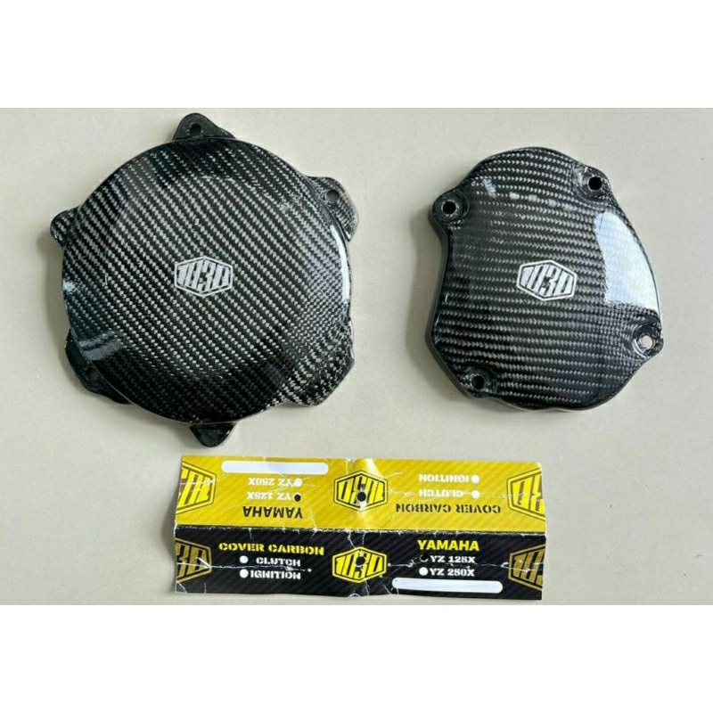 COVER BLOK MESIN CARBON YZ125 YZ125X 2017 - 2023