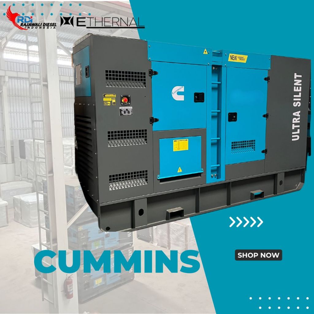 Genset Silent | 800 KVA | Genset Diesel Cummins Ultra Silent-Etheral GENSET