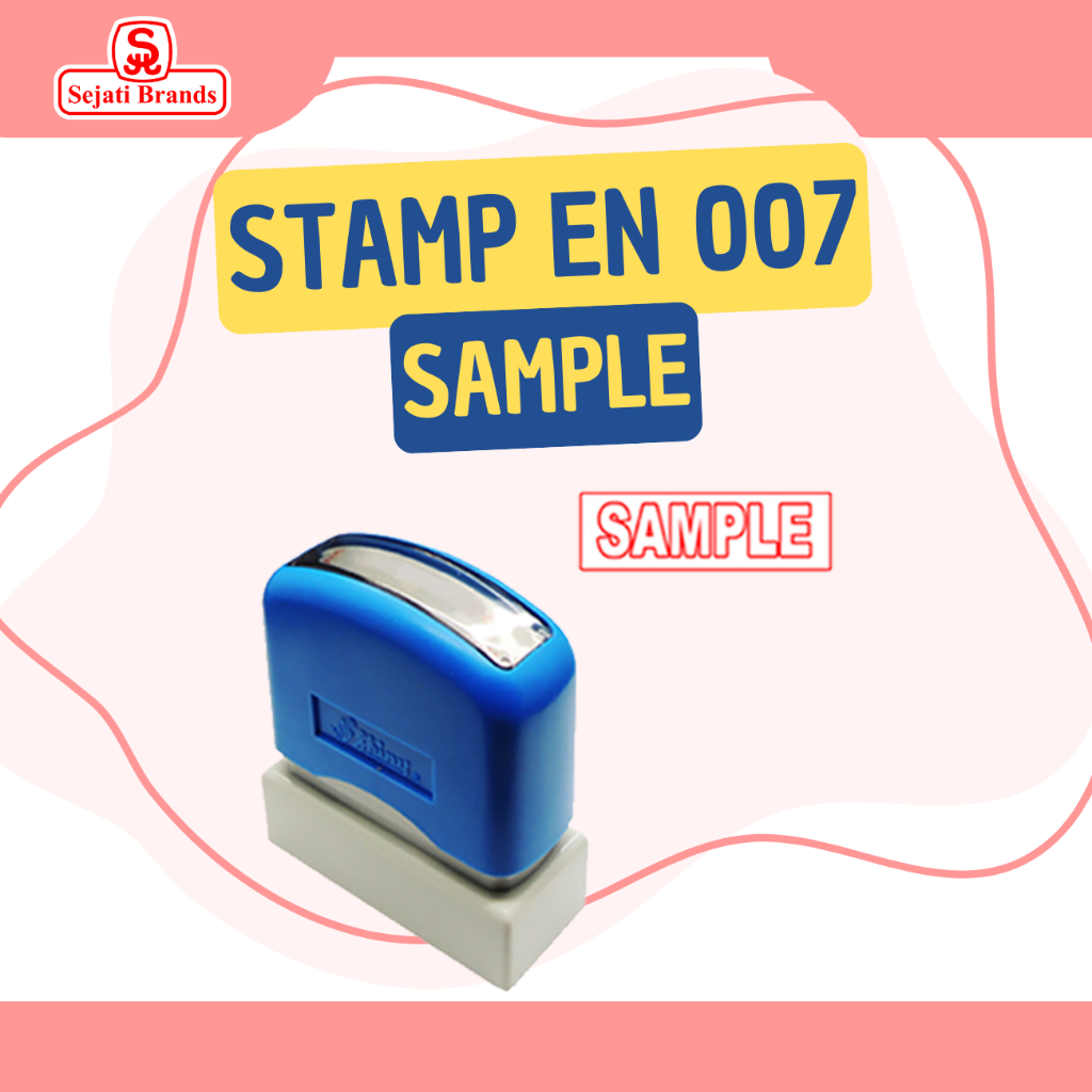 

Shiny Stempel EN-007 - SAMPLE