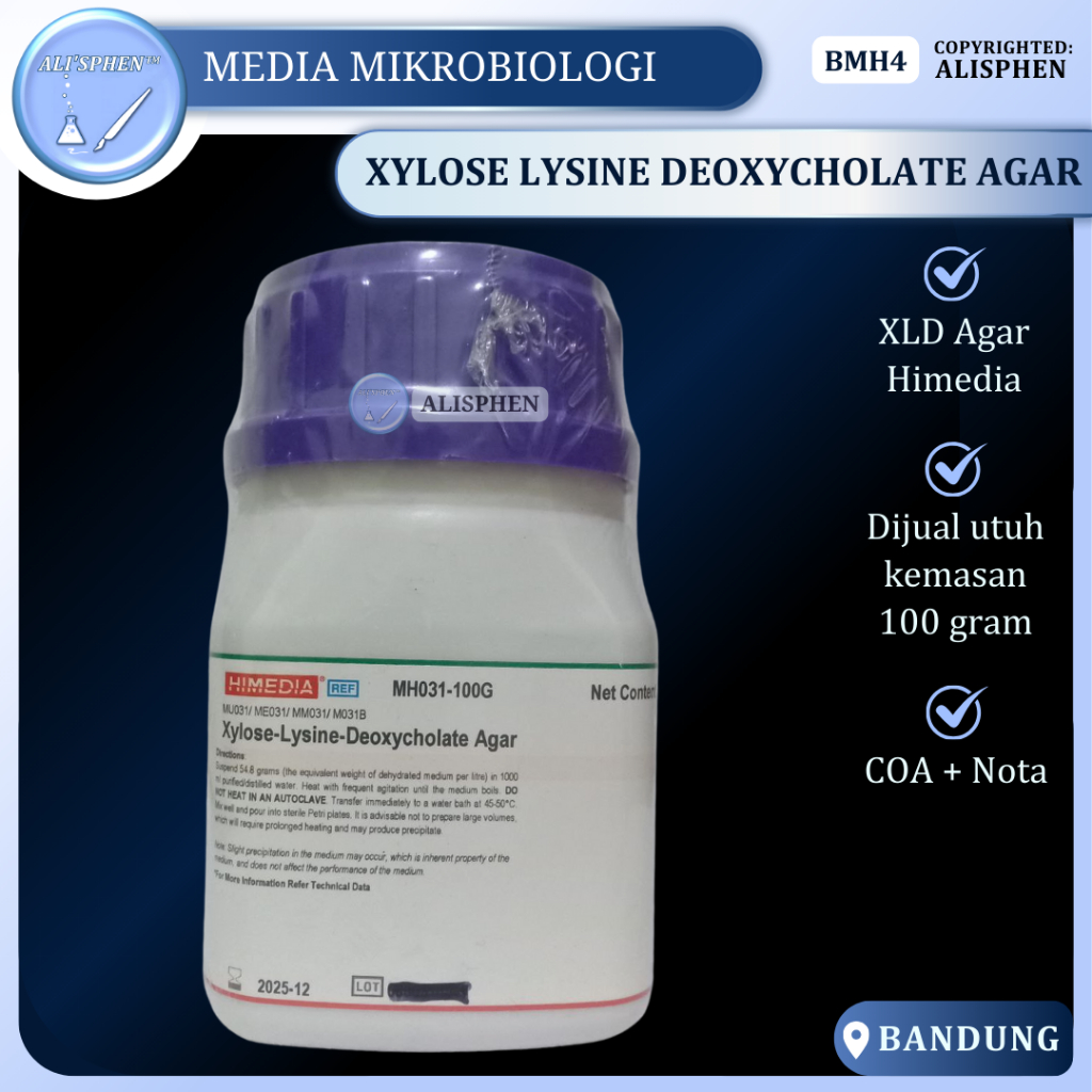 [BMH4] Xylose Lysine Deoxycholate Agar | Himedia | XLD Agar