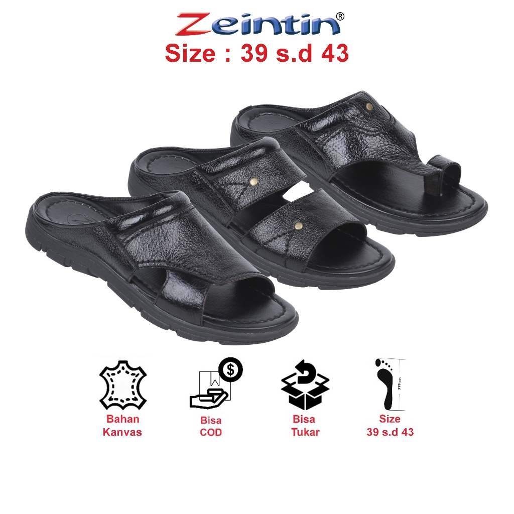 Zeintin - Sandal Pria Kulit Sandal Selop Pria Sandal SlopSendal Slide Pria Sandal Pria BK