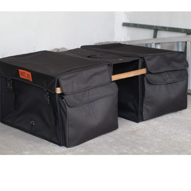 Tas Pos Obrok Kurir Sales Anti Air Tas Motor Tas Rengkek Tas Kargo Aries Jaya - Super Jumbo Saku