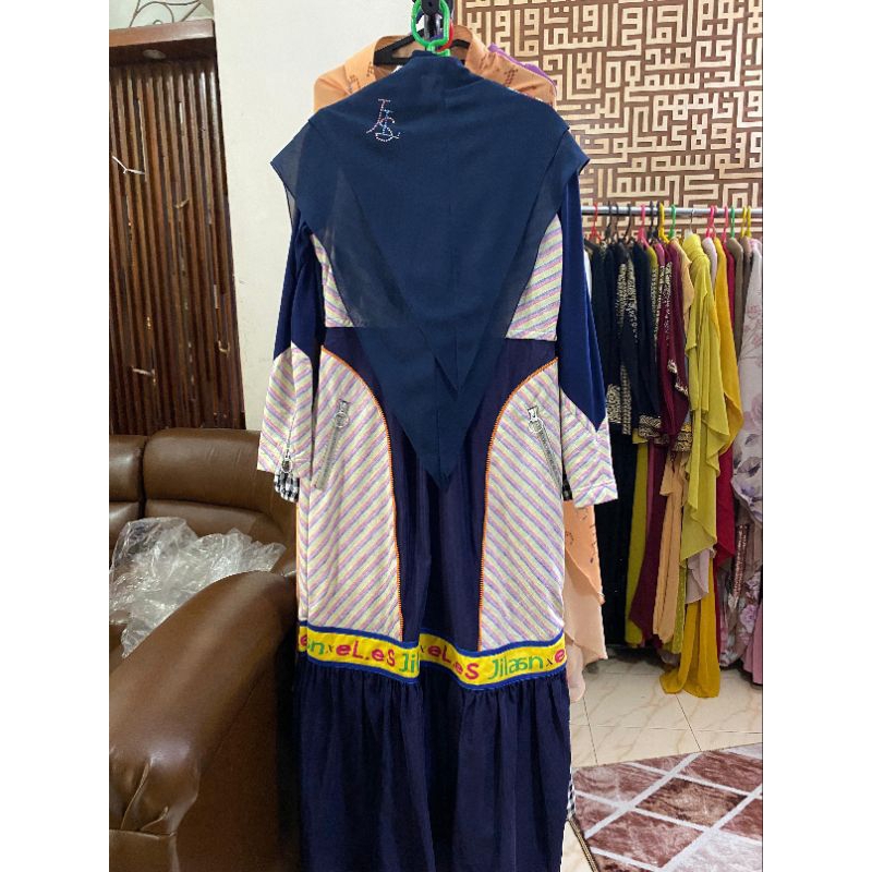 Preloved Set Syar'i eL es x Jilasn bukan Preloved Dress RM BS BJ WK VZ ZS BNB