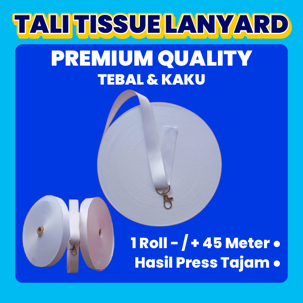 

Tali Pita Lanyard Tissue Printing Sublim Bahan Lanyard