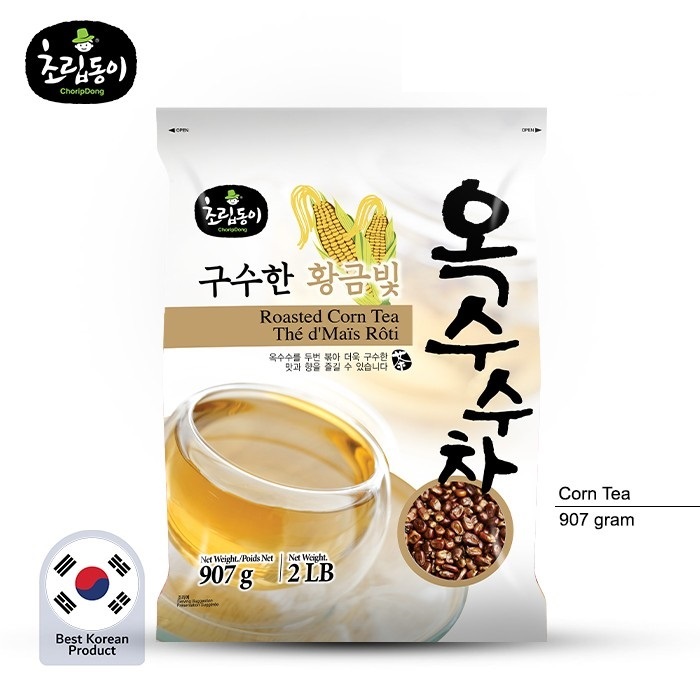 

Choripdong Roasted Corn Tea/Minuman Serbuk Biji Jangung Panggang 907gr STC