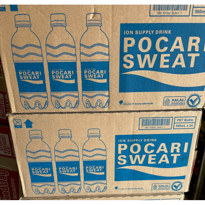 

PERDUS Pocari Sweat Botol 500 ML Isi 24