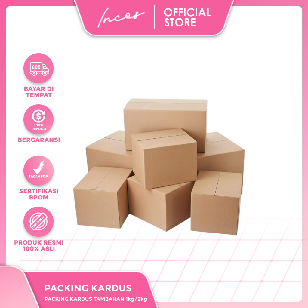 

- Packing kardus biar aman