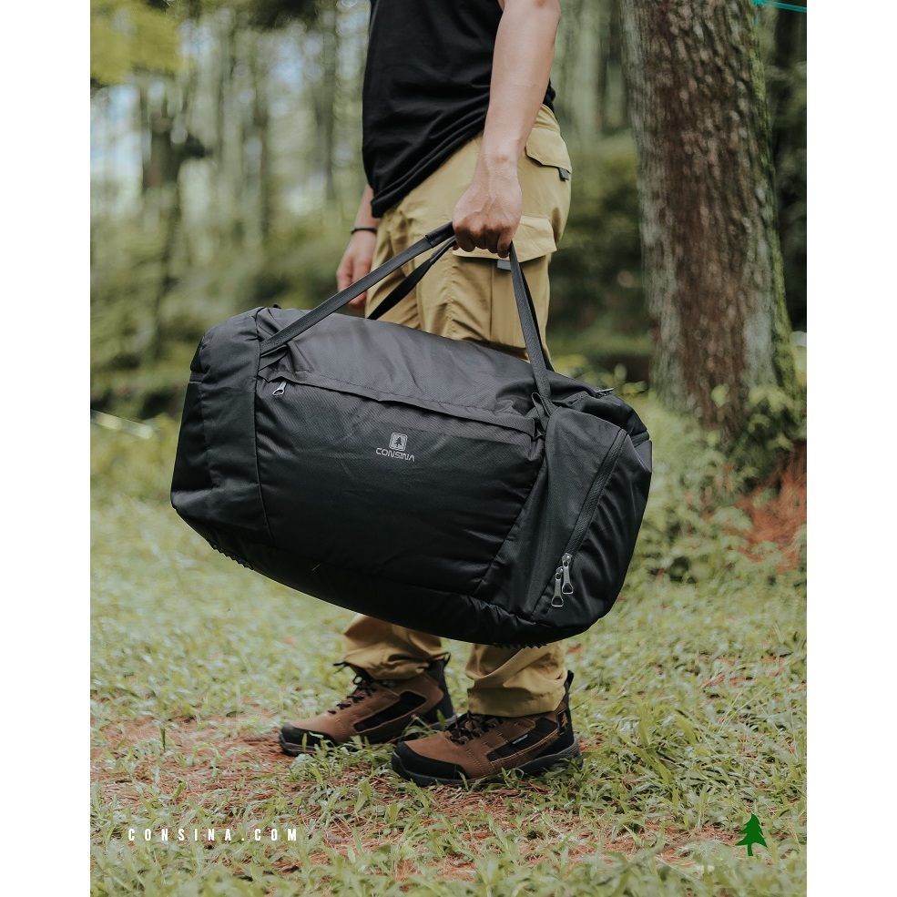 Consina Dominica Travel Duffle Bag Tas Jinjing 45Liter | Bisa Jadi Tas Selempang
