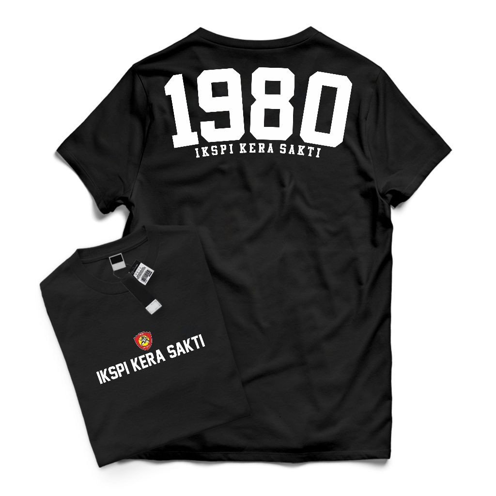 Baju Kaos distro dewasa pria wanita sablon IKSPI KERA SAKTI COTTON COMBED 24s
