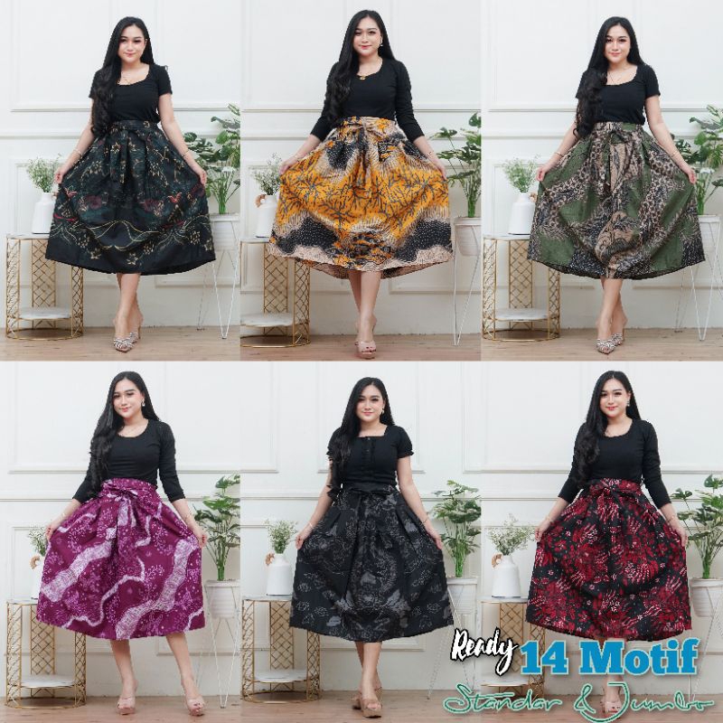 ROK 7/8 MOTIF BATIK | ROK UNGGUL JAYA | ROK PAYUNG | ROK BATIK MUSLIMAH | SARUNG WANITA SANTRIWATI |