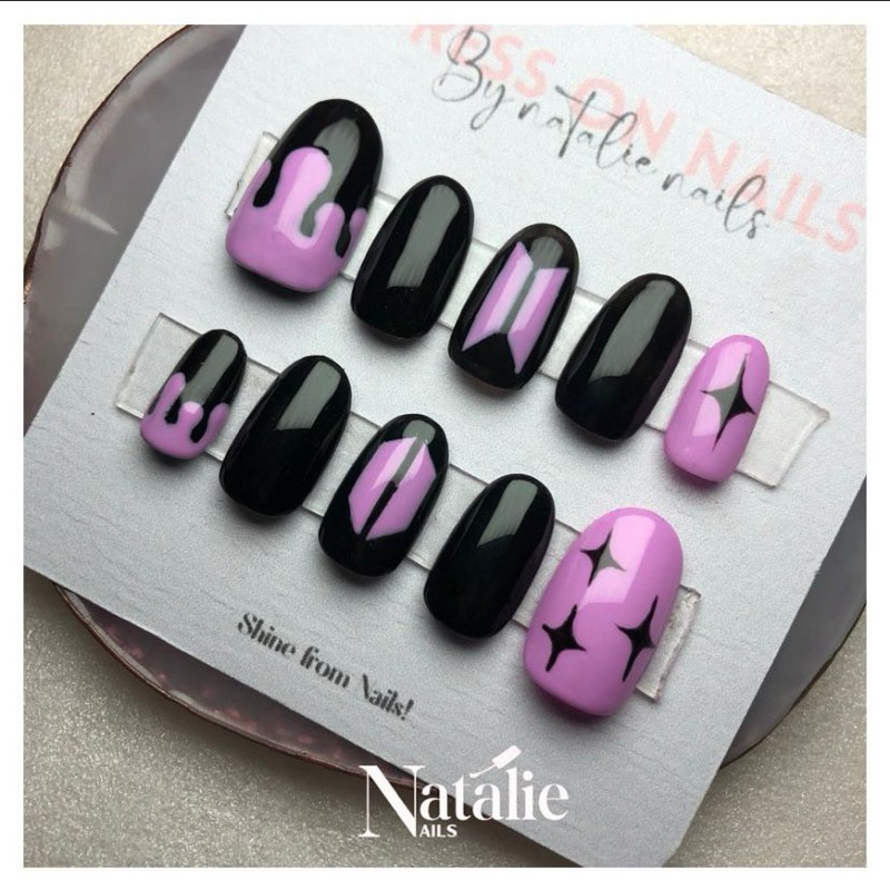 Nail Art BTS || Kuku Palsu BTS || Kupal BTS