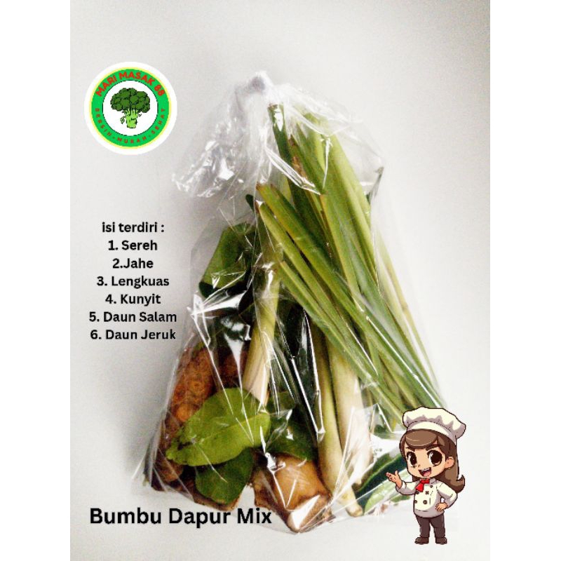 

Bumbu Dapur Mix 1 Bungkus