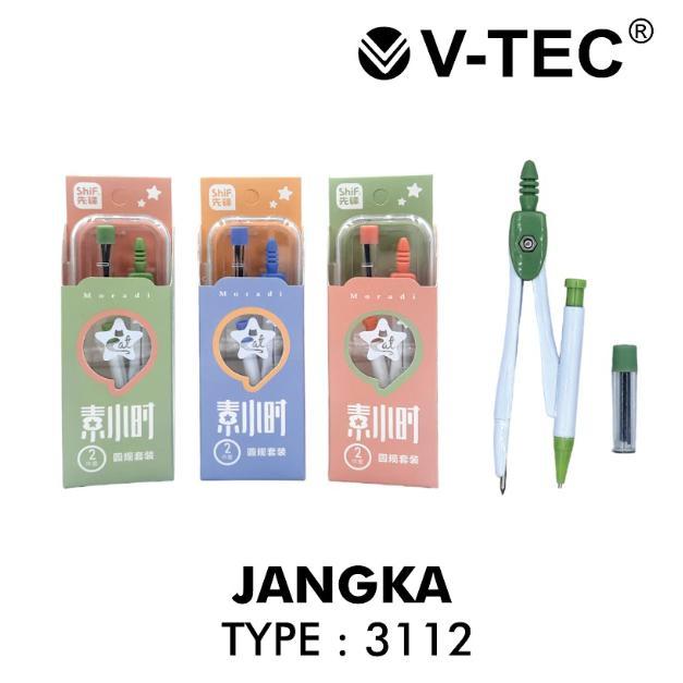 

V-TEC COMPASS RULER JANGKA TYPE 3112 - JANGKA SET