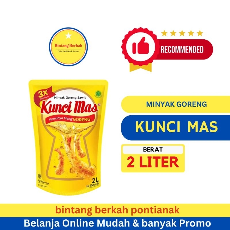 

Kunci Mas 2 L Refill Minyak Goreng
