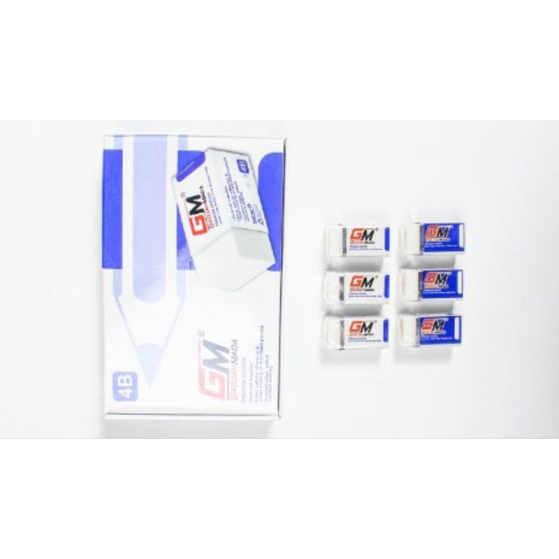 

penghapus kecil GM 1 pak isi 40