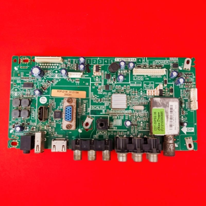 mainboard ori mobo mb tv Sharp LC-29LE440M normal