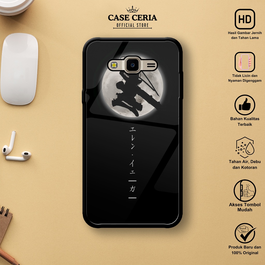 Case SAMSUNG J2 PRIME - Casing SAMSUNG J2 PRIME Motif Anime AOT - Silikon Case – Hardcase J2 PRIME