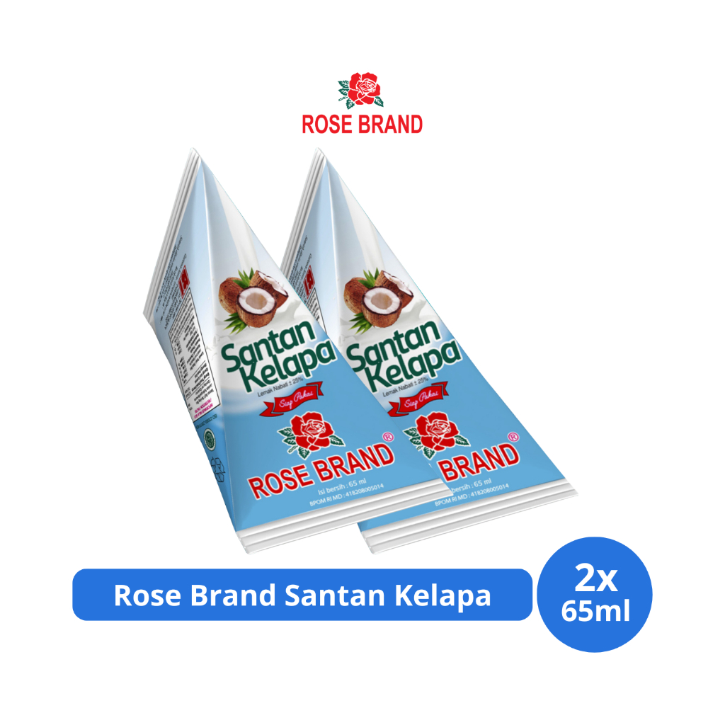 

Rose Brand Santan Kelapa 65ml x 2 pcs