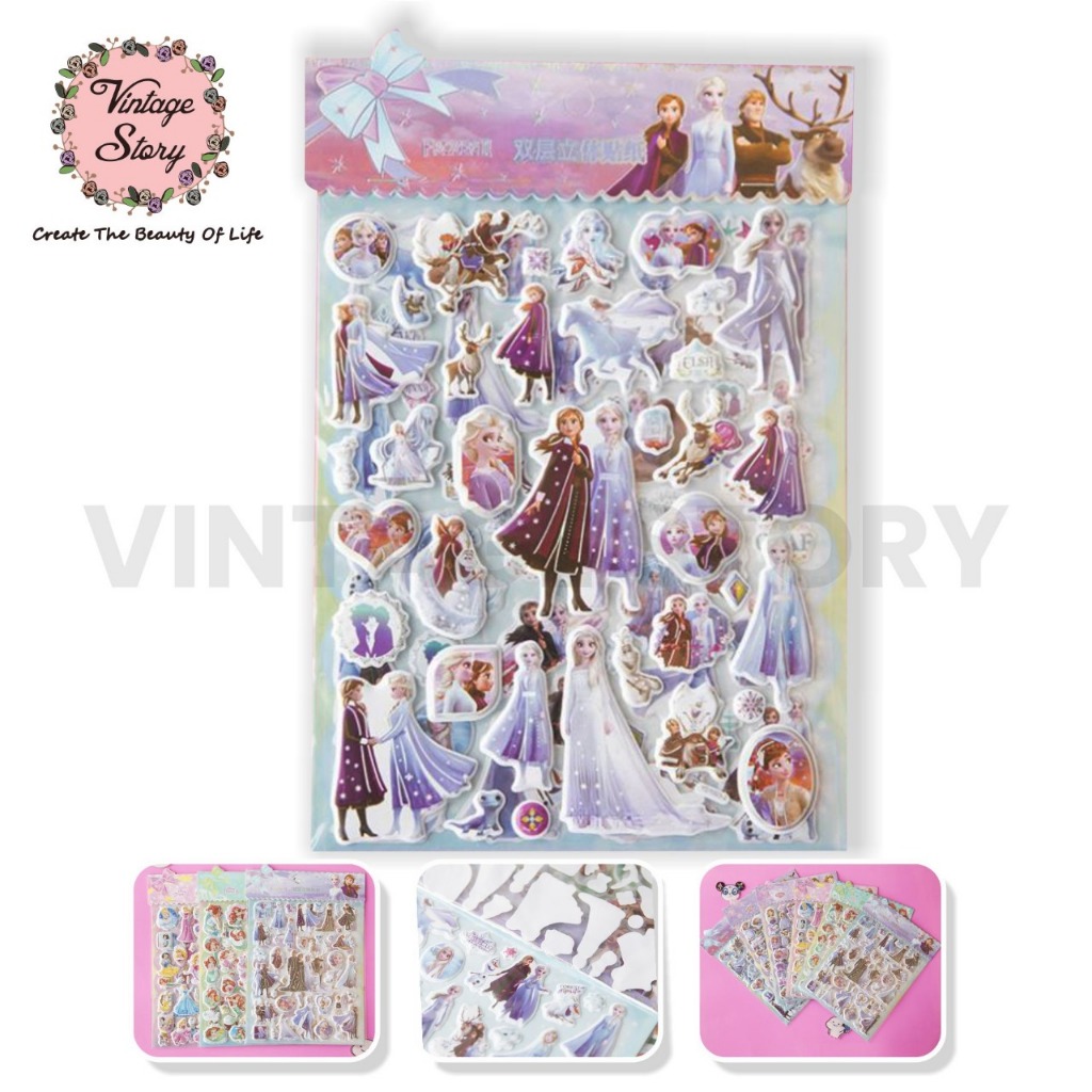 

Sticker Lucu Gambar Kartun Pricess Sofia Aksesoris Hiasan Buku Notebook Earphone DIY Mudah Dilepas